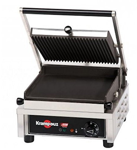 KRAMPOUZ Panini Grill klein gerillt / glatt