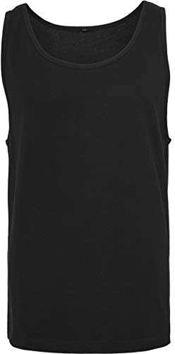 Build Your Brand Jersey Big Tank S,Black