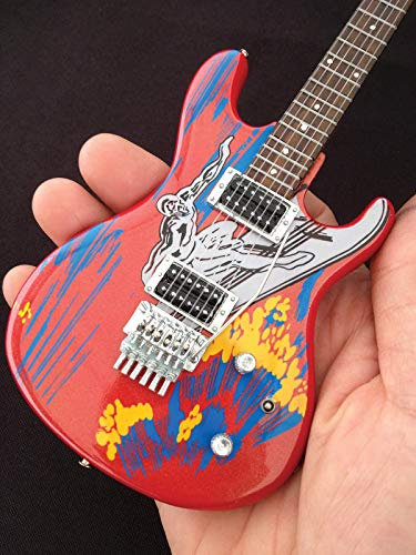 AXE HEAVEN Joe Satriani Silver Surfer Miniature Guitar Replica (JS-601)