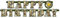 Geburtstagsbuchstaben-Banner - 1,6 m - Militärische Tarnparty