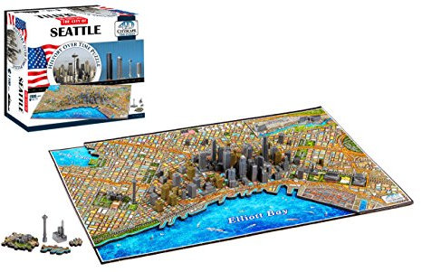 4D Cityscape 40084 Seattle Puzzle