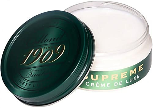 Collonil 1909 Supreme Crème de Luxe, cirage de luxe pour une brillance parfaite et profonde, 100 ml, Incolore