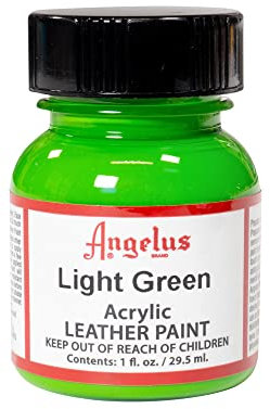 Cuero Angelus Paint 1 onza de luz verde