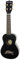 Makala 338.993,5 cm Black Sparkle Dolphin Sopran-Ukulele Outfit
