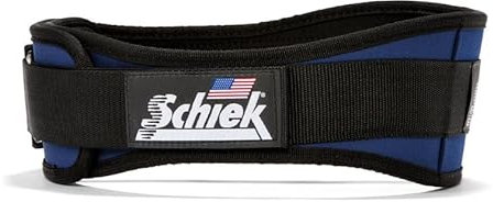Schiek Original 4 3/4 inch Nylon Support Belt Lt Navy - M