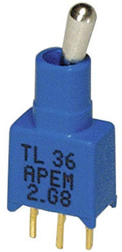 APEM TL39WW05000 TL39WW05000 Kippschalter 20 V DC/AC 0.02 A 1 x Ein/Aus/Ein rastend/0/rastend 1 St.