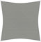 sunprotect 83225 Professional Sonnensegel, 3 x 3 m, Quadrat, Wind- & wasserdurchlässig, grausilber