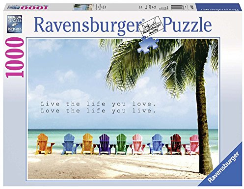 Ravensburger Puzzle 19635 - Live The Life You Love 1000 Teile