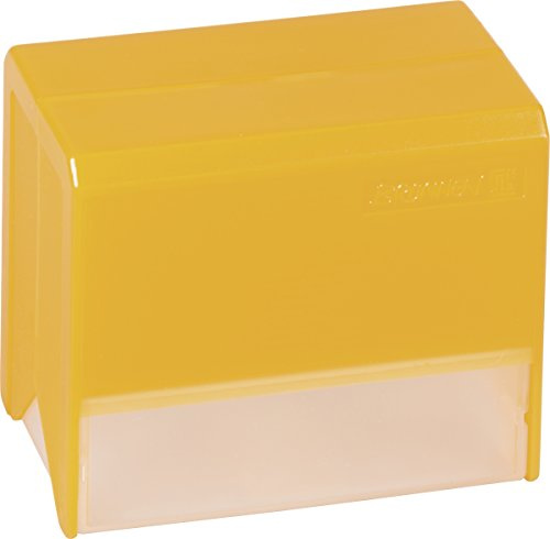 BRUNNEN Karteibox A7 orange transparent
