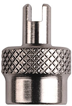 Weldtite Tools: Schrader Key Metal Valve Caps - Card of 4- -NONE