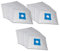 30 Sacchetti per aspirapolvere adatto per Imetec Turbotron 1500 WT in microfibra