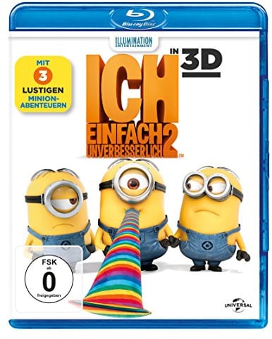Ich - Einfach unverbesserlich 2 [ + Blu-Ray 2D] [Blu-ray 3D]