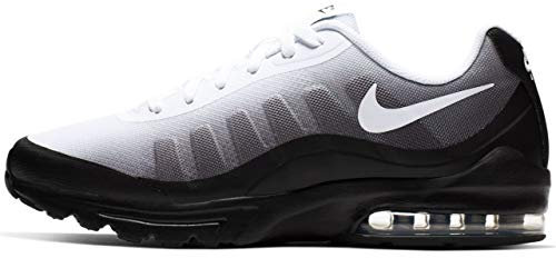 Nike Air Max Invigor Print, Chaussures de Running Compétition Homme, Noir (Black/White/Cool Grey 010), 41 EU