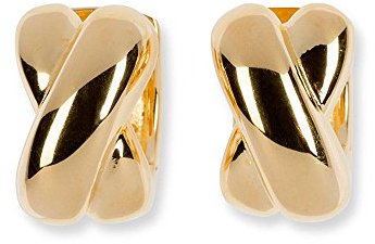 HEIDE HEINZENDORFF Wechselcreole Mischa poliert, Sterling Silber, vergoldet (BxH) 10 x 15 mm