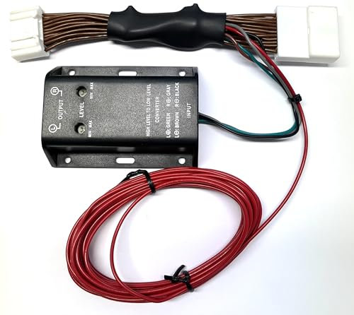 Fügen Sie eine Verstärker-Adapter-Schnittstelle zum werkseitigen OEM-Autoradiosystem für ausgewählte Infinit-Nissan- und Subaru-Fahrzeuge hinzu. Fügen Sie Subwoofer-Bassverstärker hinzu – Wichtig