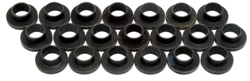 Edelbrock 9680 Head Bolt Bushing Kit - 20 per Pack , Black