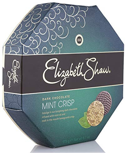 Elizabeth Shaw Dark Chocolates Mint Crisp Chocolates, 175g