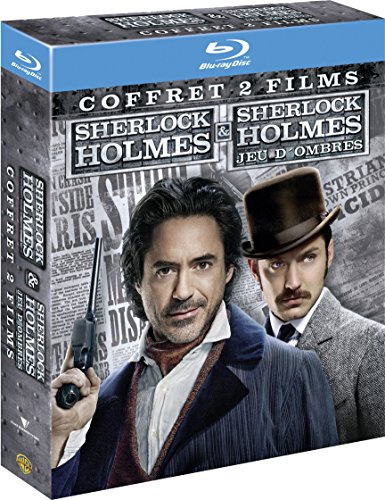 Sherlock holmes + sherlock holmes 2 : jeu d'ombres [Blu-ray] [FR Import]
