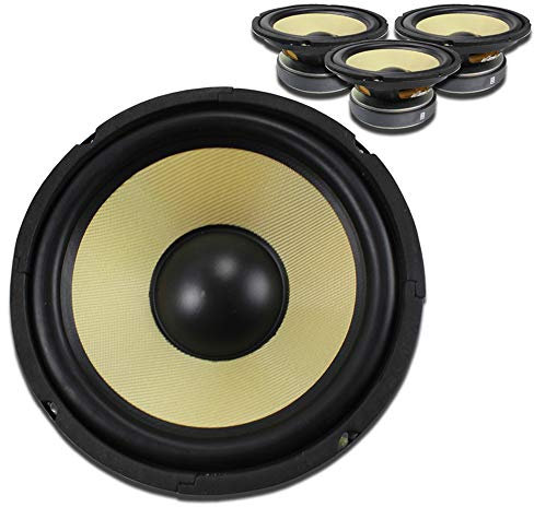 SkyTronic 4x Fenton 8 Kevlar Cone DJ PA Speaker Drivers 1000W
