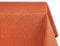 BEAUTEX fleckenabweisende und bügelfreie Tischdecke - Tischtuch mit Lotuseffekt - Tischwäsche in Leinenoptik, Eckig 130x300 cm, Terracotta