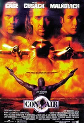 Die Flügel der Hölle – Nicolas Käfig – CON AIR – 68,5 x 98 cm zeigt/Poster