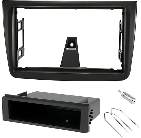 Kit Montaggio adattatore Autoradio, Mascherina 2 DIN compatibile con Alfa Romeo Mito