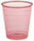 Medizinbecher Set: Becher 30ml 80Stück rot + 80 Stück Deckel weiss für Einnehmebecher Medikamentenbecher Schnapsbecher Schnapsgläser