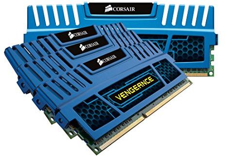 Corsair CMZ16GX3M4A1600C9B 16GB DDR3 1600MHz Memory Module (16GB, 4x 4GB, DDR3, 1600MHz, 240-pin DIMM)
