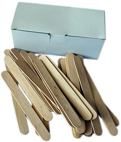 EpilWax Lot de 100 spatules pour Épilation Spatules Bois De Qualité Professionnelle