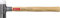 PB Swiss Tools Rückschlagfreier Hammer PB 304.4 | Kopf Ø 35 mm | Swiss Made | Kombinierter Schon- und Schlosserhammer mit Stiel aus Hickory-Holz für satte und präzise Schläge