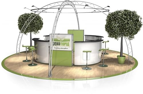 Naxpro-Truss Messestand FD 22-6,5 x 6,5 x 3,0 m (LxBxH) - 34 m² aus Aluminium