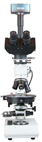 Radical Professional Trinocular Polarizing Ore Incident Light Microscope 1.3Mp Camera