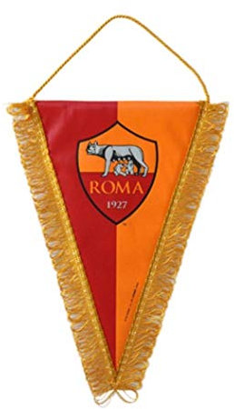 AS ROMA GAGLIARDETTO TRIANGOLARE 28X20 CM