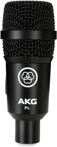 Akg 3100H00130 Microfono Dinamico Strumento P4, Nero