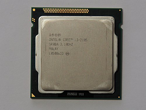 Intel Core i3 – 2105 Processor – Intel Core i3, 3.1 GHz, Socket H2 (LGA 1155), 32 GB, DDR3-SDRAM, 1066, 1333 MHz)