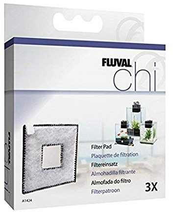 Fluval Polyester Filter Pad for Fluval Chi 19 L and 25 L Aquariums, 2 Pack