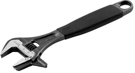 Bahco 9073P Black Ergo Adj Wrench 12IN Rev Jaw