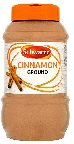 Schwartz Warm and Sweet Cinnamon Powder, Ground Cinnamon Powder for Cooking, Indian and Moroccan Spices Perfect for Asian, Middle Eastern and African Cuisines, 390 g