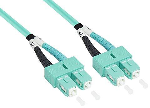 Patchkabel LWL Duplex OM3 (Multimode, 50/125) SC/SC, 5m, Good Connections®