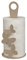 Porta scottex rotolo carta cucina BUTTERFLY FARFALLE Sabbia Beige I Love Arti & Mestieri