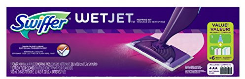 Swiffer WetJet Hardwood Floor Spray Mop Starter Kit (Pack of 2)