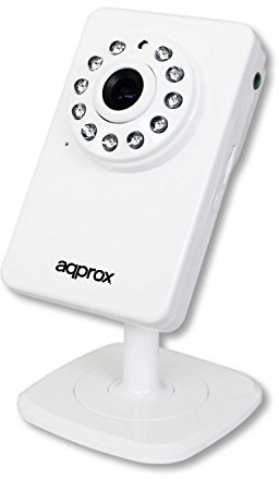Approx appip03hdp2p – Security Cameras (IP, Cube, mit Fil & Kabellos, microSD (Transflash), microSDHC, microSDXC, innen, weiß)
