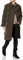 LONDON FOG Herren Kultiger zweireihiger Reißverschluss und abnehmbarem Kragen Trenchcoat, Verdeckt, 40R