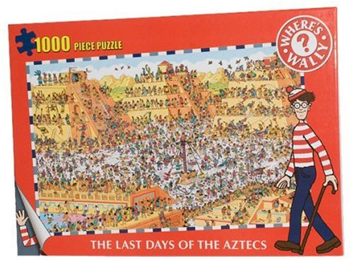 Paul Lamond 7350 Where's Wally The Last Days of the Aztecs Jigsaw Puzzle, 1000 Pieces