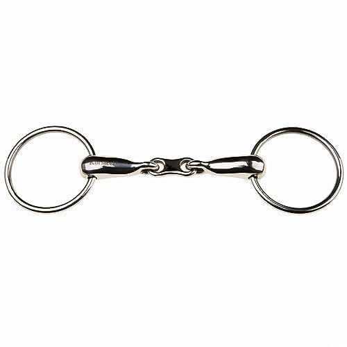 korsteel Hohl Mund Loose Ring French Link Snaffle, N/A 14 cm
