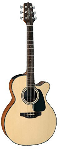 Takamine GX18CE Solid Spruce 3/4 Size Taka-mini Acoustic-Electric Guitar with Gig Bag