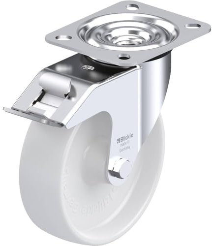 Blickle 311811 LE-PO 125G-FI Lenkrolle mit Feststeller Rad-Durchmesser: 125 mm Tragfähigkeit (max.): 150 kg 1 St.