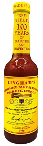 Linghams Garlic Chilli Sauce 280 ml (Pack of 8)