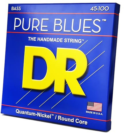 DR String PB-45/100 Pure Blues Jeu de cordes pour guitare basse