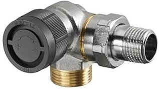 Oventrop Thermostatventil Baureihe A 3/4 AG x 1/2 AG, Winkel-Eck links, DN 15